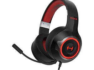 سماعة رأس للألعاب HECATE من Edifier G33 USB ، صوت محيطي 7.1 ، سماعات فوق الأذن مع ميكروفون قابل للفصل لإلغاء الضوضاء ، مشغل 40 مم ، تأثير إضاءة RGB ، يعمل مع الكمبيوتر الشخصي ، PS5 ، PS4 ، Mac ، الكمبيوتر المحمول