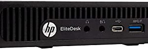 كمبيوتر مكتبي HP EliteDesk 800 G2 صغير ، Intel Core i5 6500T 2.5 جيجا هرتز ، 16 جيجا بايت DDR4 RAM ، 500 جيجا بايت القرص الصلب ، USB Type C ، Windows 10 Pro (تم تجديده)