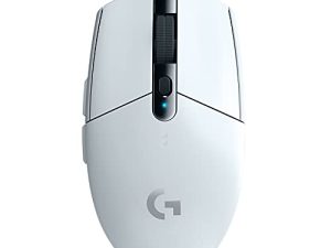 ماوس الألعاب اللاسلكي Logitech G305 Lightspeed ، مستشعر Hero 12K ، 12000 نقطة في البوصة ، خفيف الوزن ، 6 أزرار قابلة للبرمجة ، عمر بطارية يصل إلى 250 ساعة ، ذاكرة داخلية ، كمبيوتر شخصي / ماك - أبيض