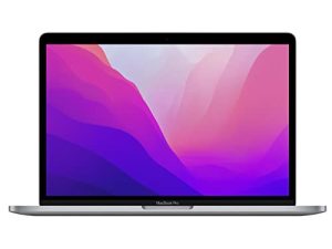 جهاز Apple MacBook Pro 13.3 بوصة بشاشة Retina وشريحة M2 مع وحدة معالجة مركزية ثماني النواة ووحدة معالجة رسومات 10 أنوية وذاكرة 16 جيجابايت و 1 تيرابايت SSD ورمادي فضاء منتصف 2022