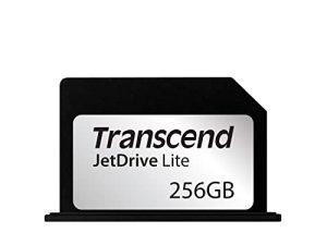 بطاقة توسيع تخزين JetDrive Lite 330 سعة 256 جيجا من ترانسيند لجهاز MacBook Pro مقاس 13 بوصة مع شاشة Retina (TS256GJDL330)