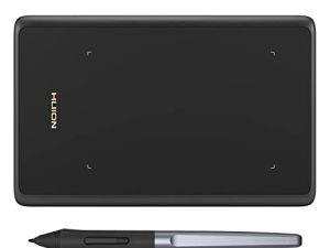 HUION Inspiroy H420X OSU! جهاز لوحي لرسم الرسومات ، 4 * 2 بوصة من لوحة الكتابة الرقمية مع 8192 مستوى من القلم الخالي من البطارية ، متوافق مع Mac و Linux (Ubuntu) والكمبيوتر الشخصي أو Android Mobile ، بما في ذلك 16 قلمًا من Nibs