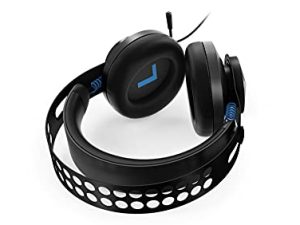 Lenovo Legion H300 Stereo Gaming Headset ، ميكروفون إلغاء الضوضاء ، فوم ميموري فوم وغطاء أذن من جلد البولي يوريثان ، عصابة رأس من الفولاذ المقاوم للصدأ ، كمبيوتر شخصي ، PS4 ، Xbox One ، Nintendo Switch ، Mac ، GXD0T69863 ، أسود