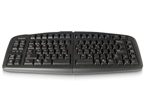 Goldtouch GTU-0088 V2 لوحة مفاتيح مريحة قابلة للتعديل - متوافقة مع الكمبيوتر الشخصي وماك (USB)