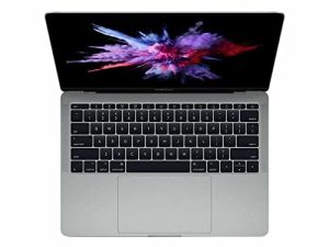 جهاز Apple MacBook Pro 2017 مع معالج Intel Core I7 بسرعة 2.5 جيجاهرتز (13 بوصة ، وذاكرة وصول عشوائي 8 جيجابايت ، 1 تيرابايت SSD) ، رمادي فلكي (مجدد)