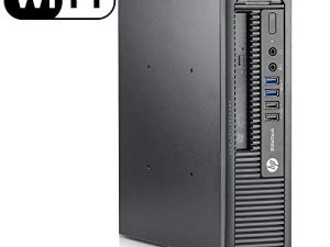 HP EliteDesk 800 G1 MINI كمبيوتر مكتبي عالي الأداء للأعمال (Intel Quad Core i5 4570T حتى 3.6G و 8G RAM DDR3،320G HDD و HDMI و WIFI و DisplayPort و Bluetooth 4.0 و W10P64) (متجدد)