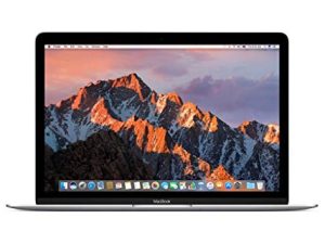 Apple MNYH2LL / A 12in MacBook ، Retina ، معالج Intel Core m3 ثنائي النواة بسرعة 1.2 جيجاهرتز ، وذاكرة وصول عشوائي سعة 8 جيجابايت ، وذاكرة وصول عشوائي (SSD) بسعة 256 جيجابايت ، ونظام تشغيل Mac OS ، فضي (أحدث إصدار) (تم تجديده)