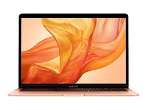 أواخر 2018 Apple MacBook Air مع Core i5 (13 بوصة ، 8 غيغابايت من ذاكرة الوصول العشوائي ، 256 غيغابايت) (QWERTY English) ذهبي (مجدد)