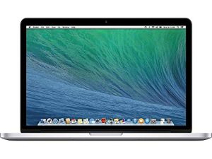 Apple MacBook Pro ME866LL / A Intel Core i5-4288U X2 2.6 جيجا هرتز 8 جيجا بايت 512 جيجا بايت SSD 13.3 بوصة فضي (مجدد)