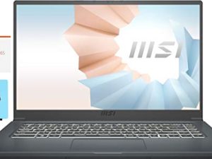 كمبيوتر محمول MSI Modern 15 A11M للمنزل والأعمال (Intel i7-1165G7 رباعي النواة ، 16 جيجا بايت رام ، 512 جيجا بايت SSD ، Intel Iris Xe ، 15.6 بوصة Full HD (1920x1080) ، WiFi ، Bluetooth ، Win 10 Home) مع MS 365 Personal ، Hub