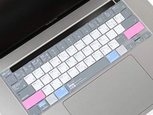 CaseBuy Premium Shortcuts غطاء لوحة المفاتيح مع مفاتيح التشغيل السريع لنظام التشغيل Mac OS لجهاز MacBook Pro 13 بوصة 2022 2020 A2338 M2 M1 A2251 A2289 / 2019+ MacBook Pro 16 A2141 ، ملحقات MacBook Pro 13 بوصة