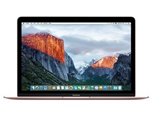 Apple MacBook (2017) كمبيوتر محمول 12 بوصة ، شاشة Retina ، Intel M3-7Y32 Dual-Core ، 256GB PCI-E SSD ، 8GB DDR3 ، 802.11ac ، macOS 10.12 ، ذهبي وردي (متجدد)