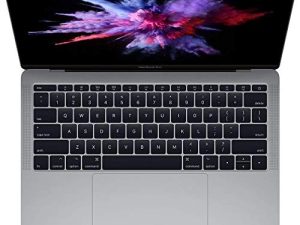 Apple MacBook Pro MPXQ2LL / A Mid-2017 شاشة ريتينا 13.3 بوصة - Intel Core i5 2.3 جيجاهرتز ، 8 جيجا بايت رام ، 512 جيجا بايت SSD - رمادي فلكي (مجدد)